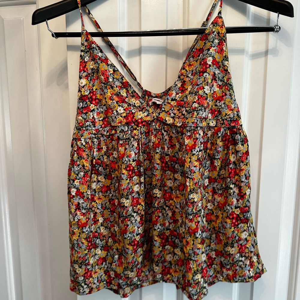 O’Neil floral summer top size M
